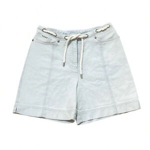Lauren Ralph Lauren Women’s 100% Cotton Light Blue Nautical Inspired Shorts 4P